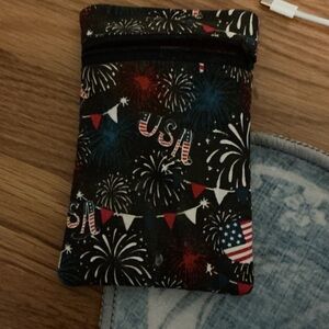 Patriotic Fireworks Pouch